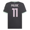 Original Trikotsatz AC Mailand Pulisic 11 Ausweichtrikot 2024-25 Für Kinder